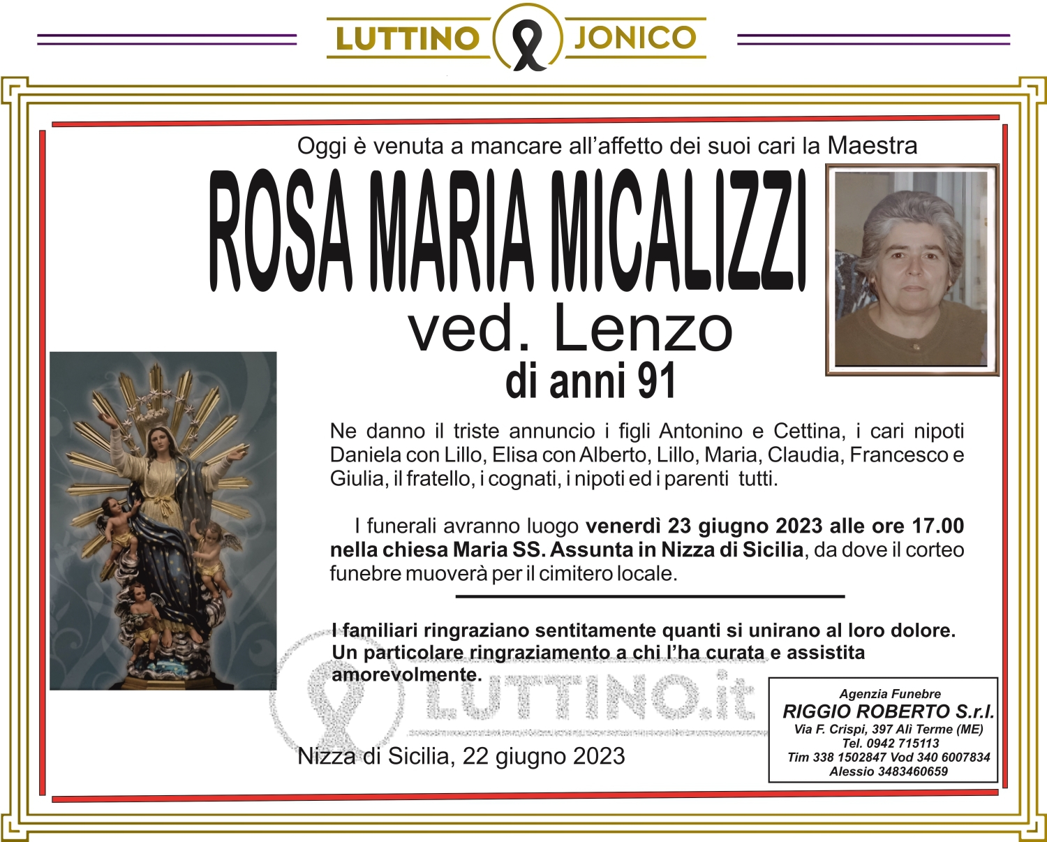 Rosa Maria Micalizzi
